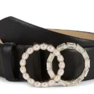 Vince Camuto | Accessories | Vince Camuto Womens Black Faux  display picture 3